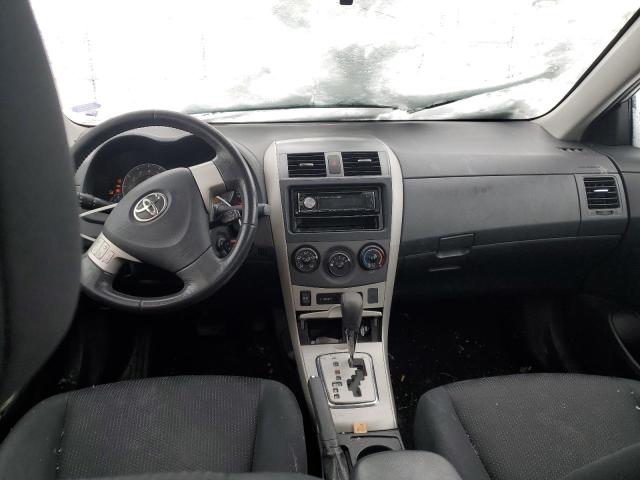 1NXBU4EE3AZ196806 - 2010 TOYOTA COROLLA BASE SILVER photo 8