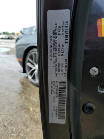 2C3CDZFJXGH284396 - 2016 DODGE CHALLENGER R/T SCAT PACK GRAY photo 12