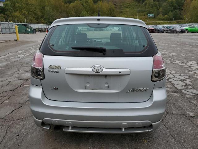 2T1KR30E57C654486 - 2007 TOYOTA COROLLA MA XR SILVER photo 6