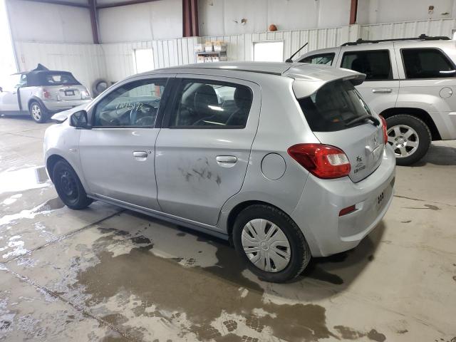 ML32A3HJ5JH009710 - 2018 MITSUBISHI MIRAGE ES SILVER photo 2