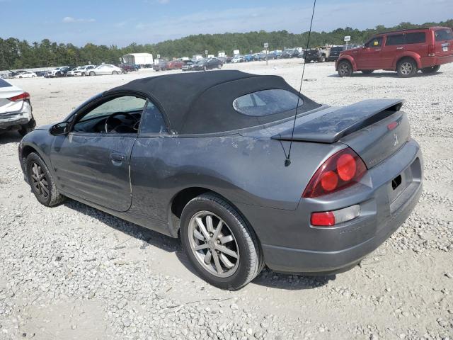 4A3AE45G72E020204 - 2002 MITSUBISHI ECLIPSE SPYDER GS GRAY photo 2