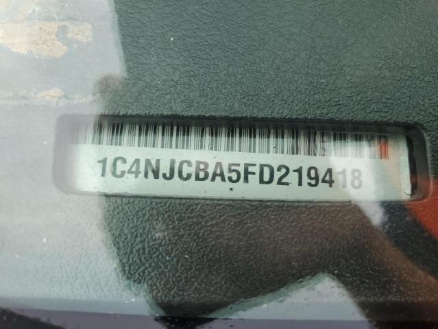 1C4NJCBA5FD219418 - 2015 JEEP COMPASS SPORT Siyah fotoğraf 12