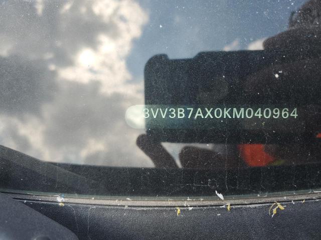 3VV3B7AX0KM040964 - 2019 VOLKSWAGEN TIGUAN SE SILVER photo 13