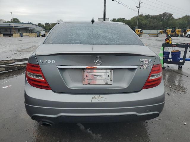 WDDGF4HB2DR256805 - 2013 MERCEDES-BENZ C 250 GRAY photo 6