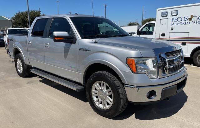 1FTFW1ET0CFA69161 - 2012 FORD F150 SUPERCREW SILVER photo 1