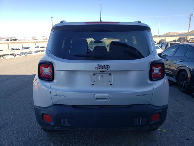 ZACCJBAB2JPH19932 - 2018 JEEP RENEGADE SPORT Արծաթագույն լուսանկար 6