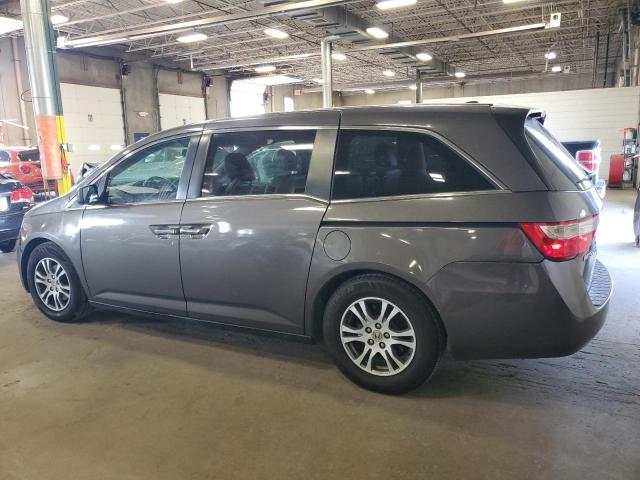 5FNRL5H6XDB086784 - 2013 HONDA ODYSSEY EXL Gris foto 2