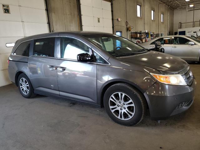 5FNRL5H6XDB086784 - 2013 HONDA ODYSSEY EXL Gris foto 4