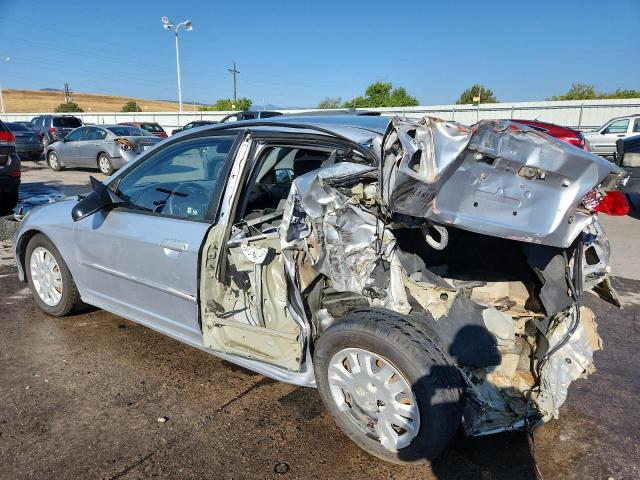 2HGES15585H624563 - 2005 HONDA CIVIC LX SILVER photo 2