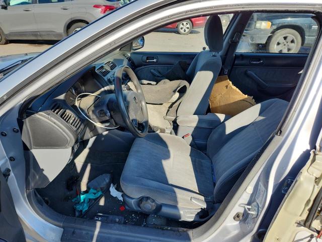 2HGES15585H624563 - 2005 HONDA CIVIC LX SILVER photo 7