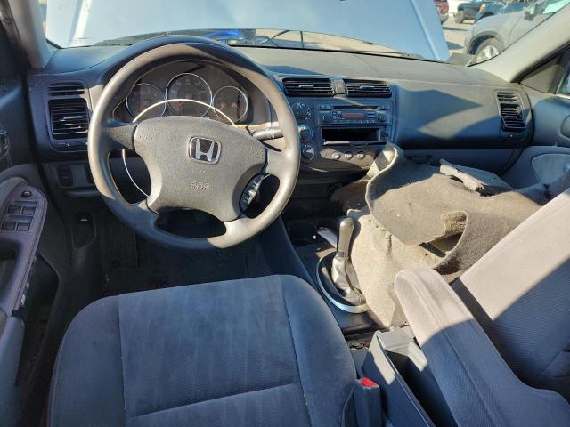 2HGES15585H624563 - 2005 HONDA CIVIC LX SILVER photo 8