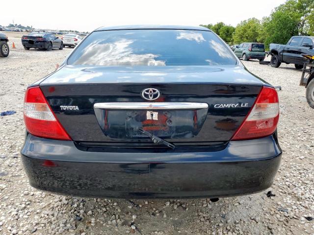 4T1BE32K03U251474 - 2003 TOYOTA CAMRY LE BLACK photo 6