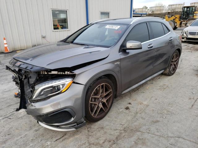 WDDTG5CB2FJ155161 - 2015 MERCEDES-BENZ GLA 45 AMG GRAY photo 1