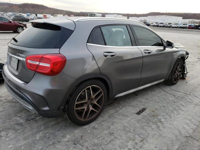 WDDTG5CB2FJ155161 - 2015 MERCEDES-BENZ GLA 45 AMG GRAY photo 3