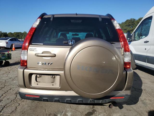 SHSRD78915U326351 - 2005 HONDA CR-V SE GOLD photo 6