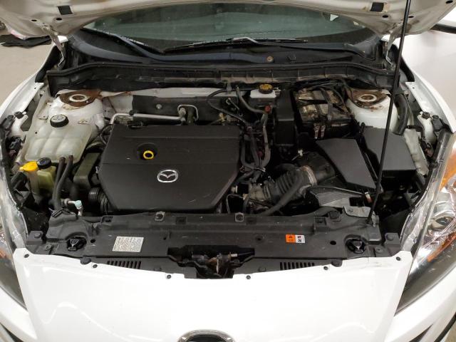 JM1BL1VG8B1441495 - 2011 MAZDA 3 I WHITE photo 11