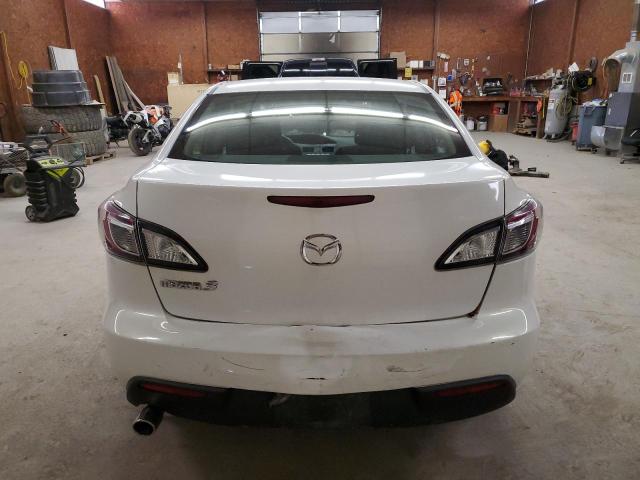 JM1BL1VG8B1441495 - 2011 MAZDA 3 I WHITE photo 6