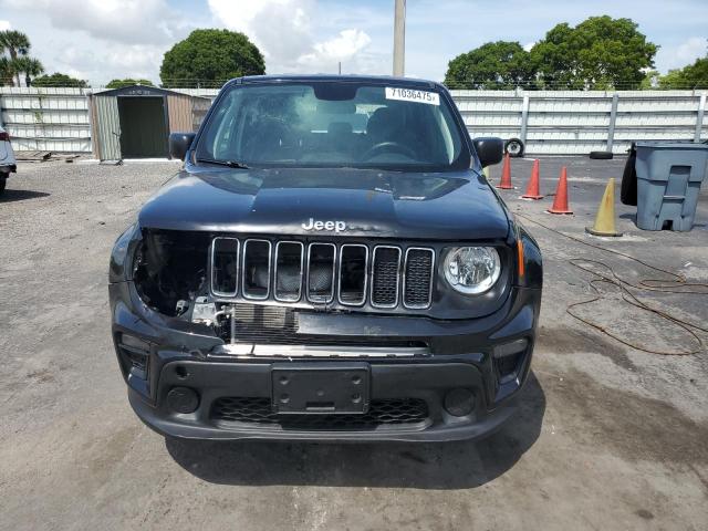 ZACNJAAB7KPK17919 - 2019 JEEP RENEGADE SPORT أسود صورة 5