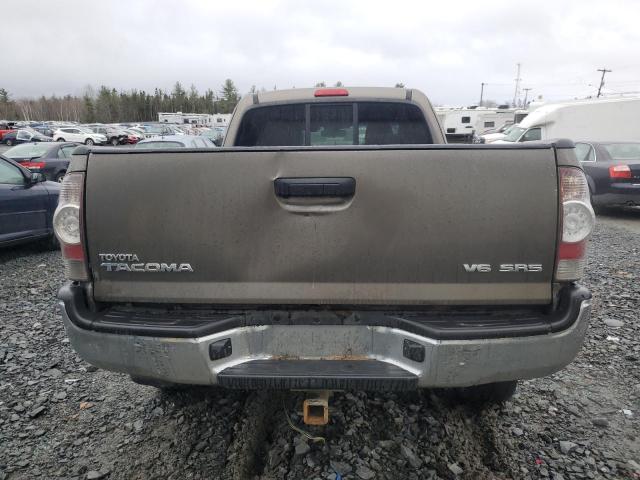 5TFUU4EN0BX002214 - 2011 TOYOTA TACOMA ACCESS CAB BROWN photo 6