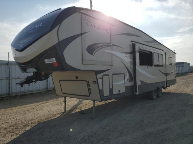 4YDF32B24K2508648 - 2019 KEYSTONE COUGAR WHITE photo 2