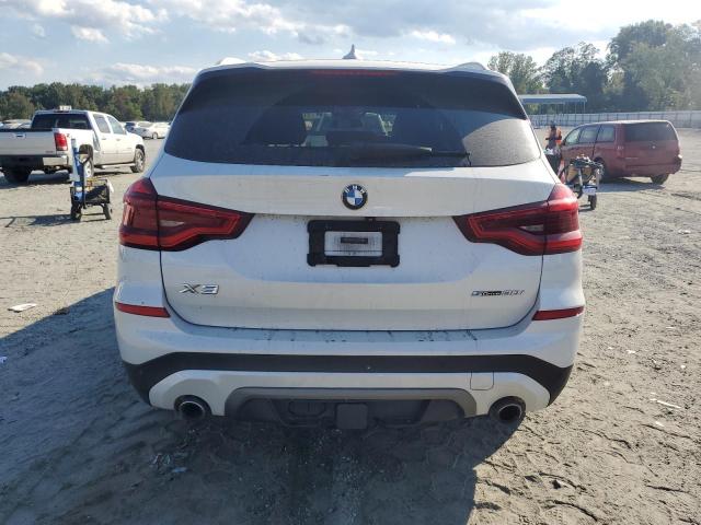 5UXTR7C52KLR49309 - 2019 BMW X3 SDRIVE30I WHITE photo 6