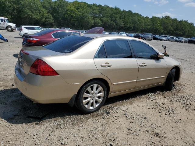 1HGCM66557A004333 - 2007 HONDA ACCORD EX GOLD photo 3