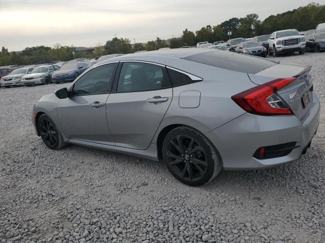 2HGFC2F83LH595941 - 2020 HONDA CIVIC SPORT SILVER photo 2