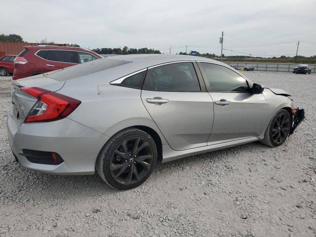 2HGFC2F83LH595941 - 2020 HONDA CIVIC SPORT SILVER photo 3