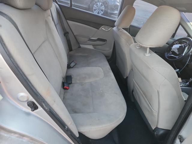 19XFB2F51DE082840 - 2013 HONDA CIVIC LX 银色 照片 10