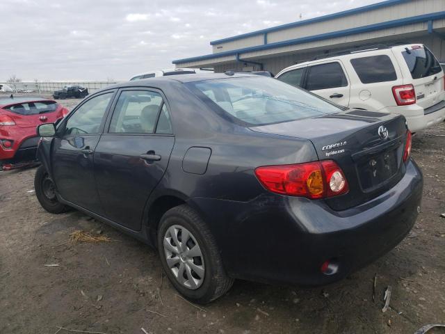 1NXBU4EEXAZ301793 - 2010 TOYOTA COROLLA BASE GRAY photo 2