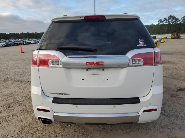 2GKALUEK2F6225571 - 2015 GMC TERRAIN DENALI WHITE photo 6