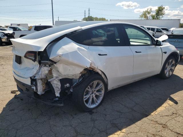 7SAYGDEE5NF374402 - 2022 TESLA MODEL Y Սպիտակ լուսանկար 3