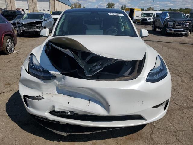 7SAYGDEE5NF374402 - 2022 TESLA MODEL Y Սպիտակ լուսանկար 5