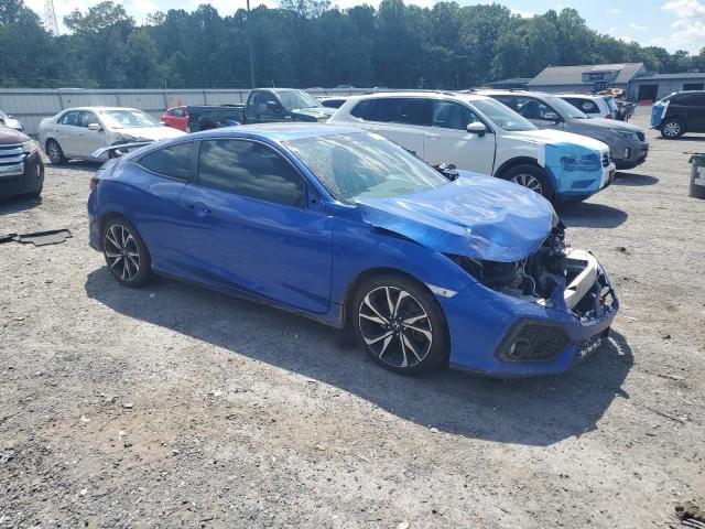2HGFC3A5XHH751421 - 2017 HONDA CIVIC SI BLUE photo 4