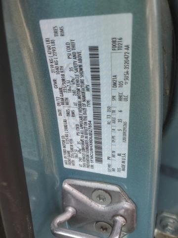 1FMCU9HX6DUB27854 - 2013 FORD ESCAPE SEL TURQUOISE photo 12