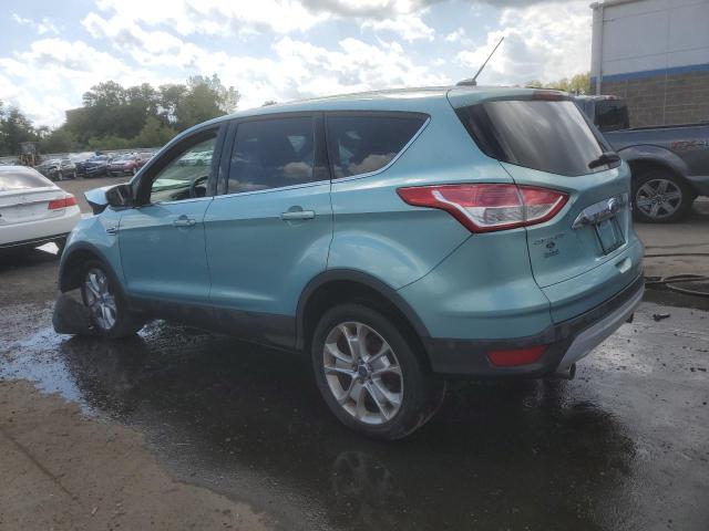 1FMCU9HX6DUB27854 - 2013 FORD ESCAPE SEL TURQUOISE photo 2