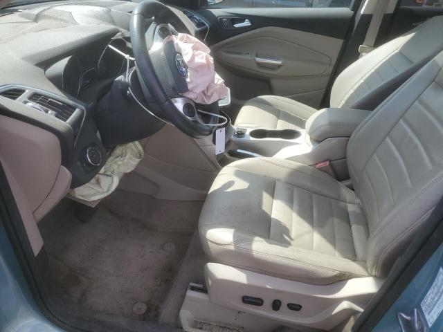 1FMCU9HX6DUB27854 - 2013 FORD ESCAPE SEL TURQUOISE photo 7