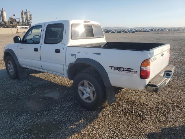 5TEGN92N93Z284827 - 2003 TOYOTA TACOMA DOUBLE CAB PRERUNNER WHITE photo 2