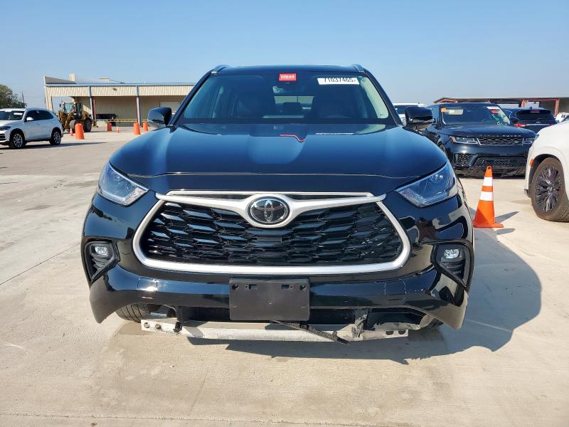 5TDGZRAH9MS044367 - 2021 TOYOTA HIGHLANDER XLE Czarny zdjęcie 5