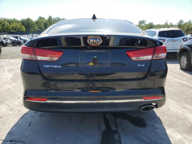 5XXGU4L31JG271777 - 2018 KIA OPTIMA EX BLACK photo 6