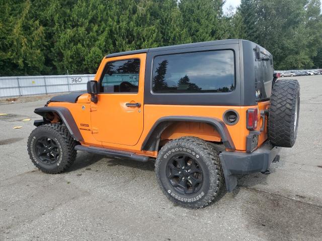 1C4AJWAG1DL517568 - 2013 JEEP WRANGLER SPORT Narıncı foto 2