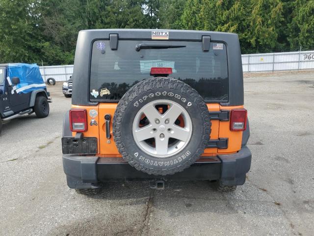 1C4AJWAG1DL517568 - 2013 JEEP WRANGLER SPORT Narıncı foto 6