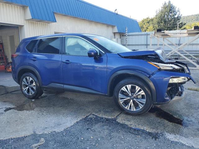 5N1BT3BB9PC847751 - 2023 NISSAN ROGUE SV BLUE photo 4