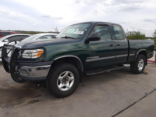 5TBRN34171S166603 - 2001 TOYOTA TUNDRA ACCESS CAB SR5 GREEN photo 1