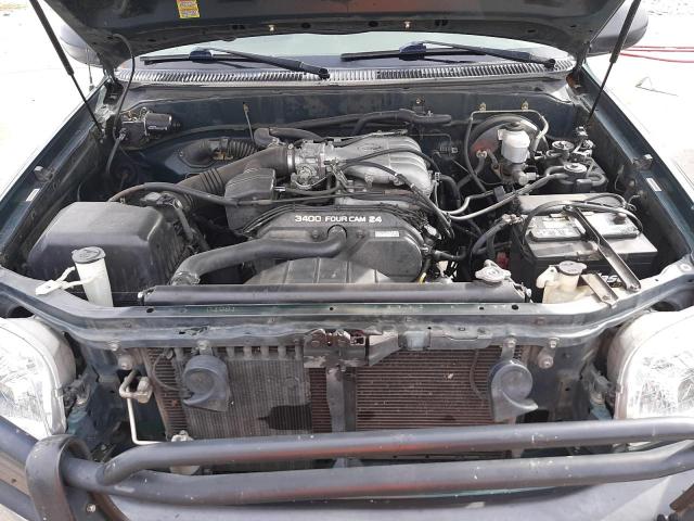 5TBRN34171S166603 - 2001 TOYOTA TUNDRA ACCESS CAB SR5 GREEN photo 11