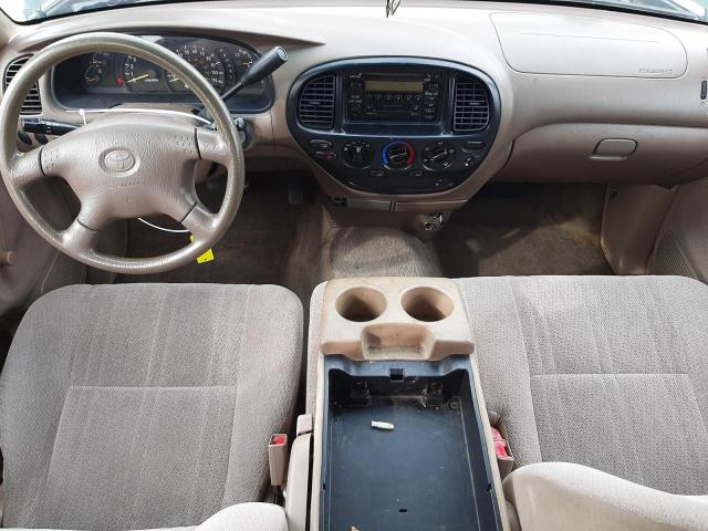 5TBRN34171S166603 - 2001 TOYOTA TUNDRA ACCESS CAB SR5 GREEN photo 8