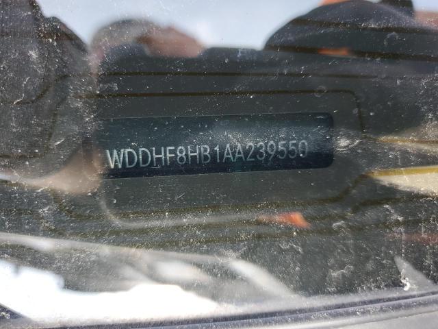 WDDHF8HB1AA239550 - 2010 MERCEDES-BENZ E 350 4MATIC BLACK photo 12