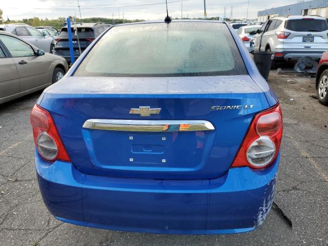 1G1JC5SH2G4176295 - 2016 CHEVROLET SONIC LT BLUE photo 6