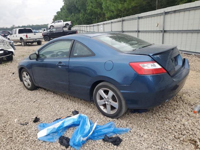 2HGFG12858H504227 - 2008 HONDA CIVIC EX BLUE photo 2