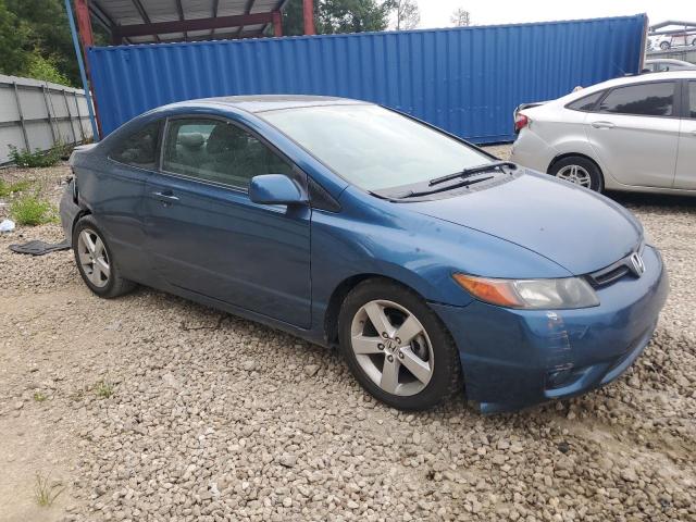 2HGFG12858H504227 - 2008 HONDA CIVIC EX BLUE photo 4